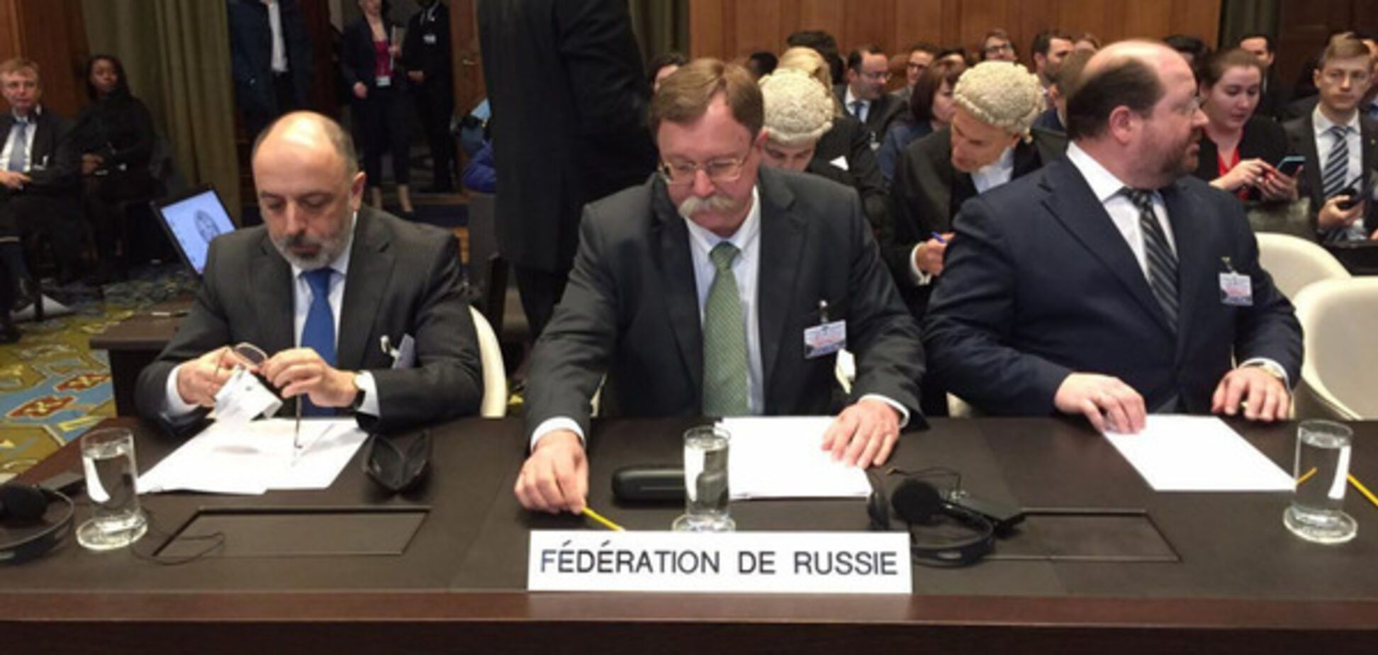 российская делегация Гаага