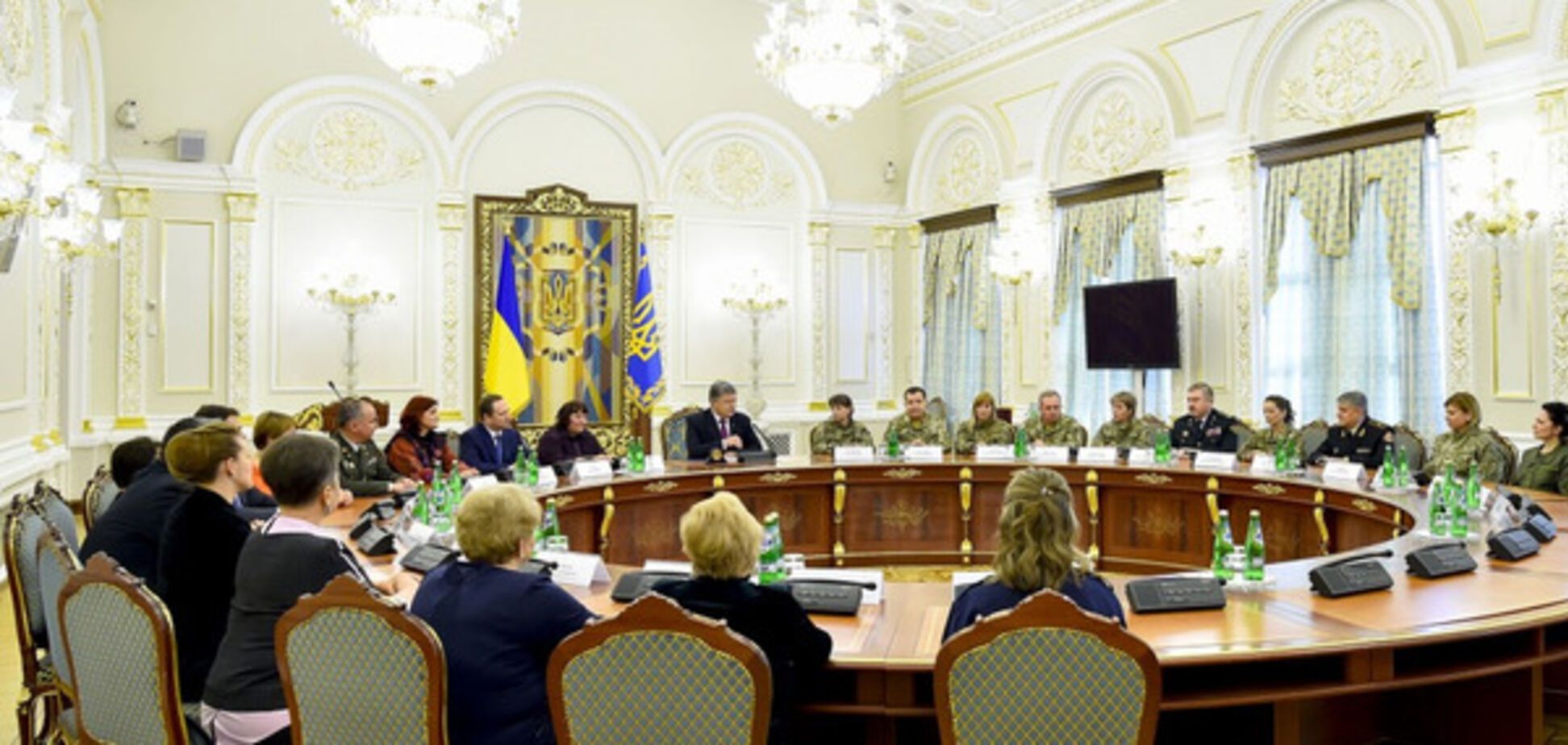 Встреча Порошенко с выдающимися украинками