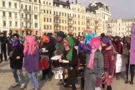 Марш вфеменисток в Киеве
