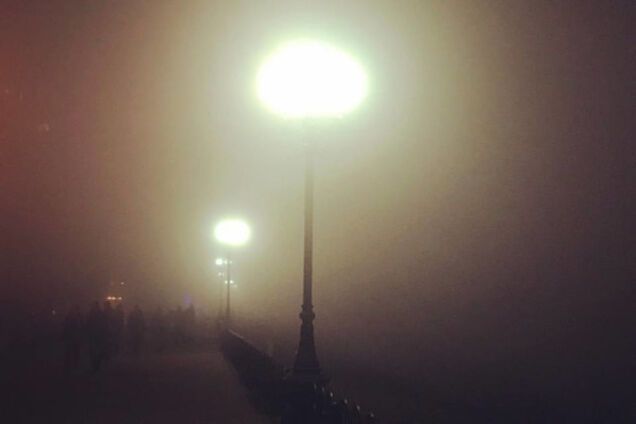 Туман в Киеве