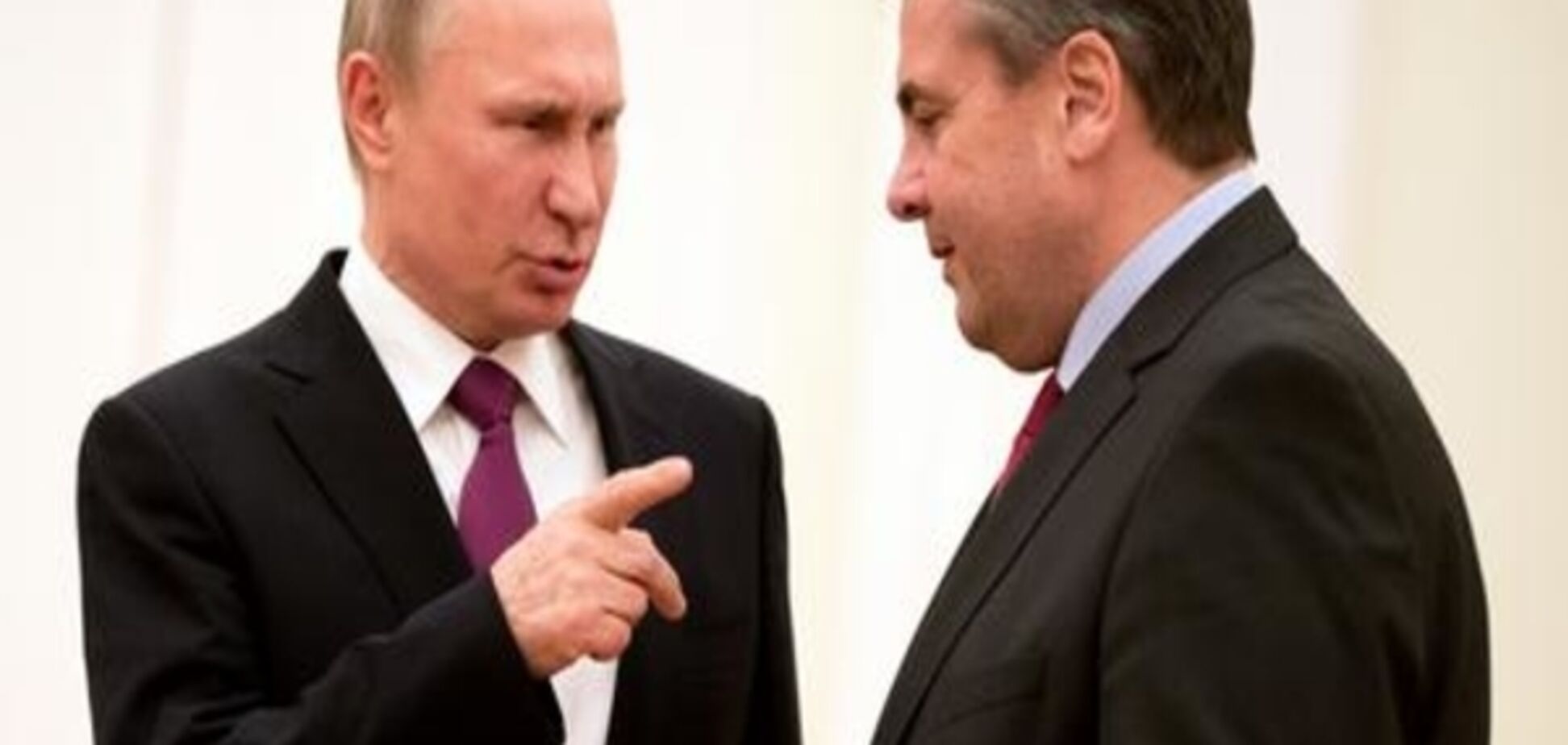 Ґабріель обговорив з Путіним конфлікти в Україні та Сирії
