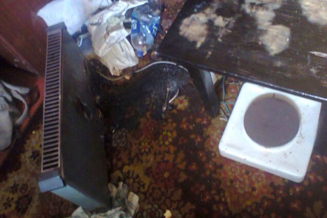 В Запорожской области из-за возгорания в частном доме погиб хозяин