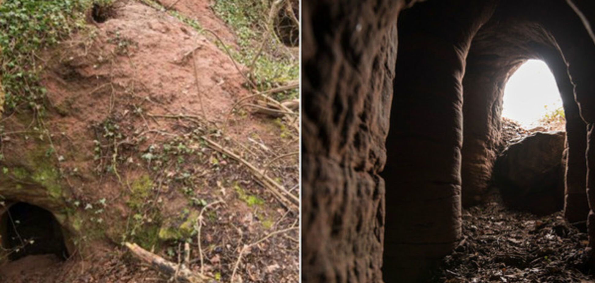 Вхід у печеру тамплієрів, вік якої понад 700 років