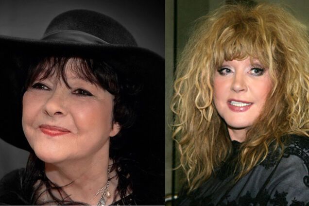 Белла Ахмадулина и Алла Пугачева