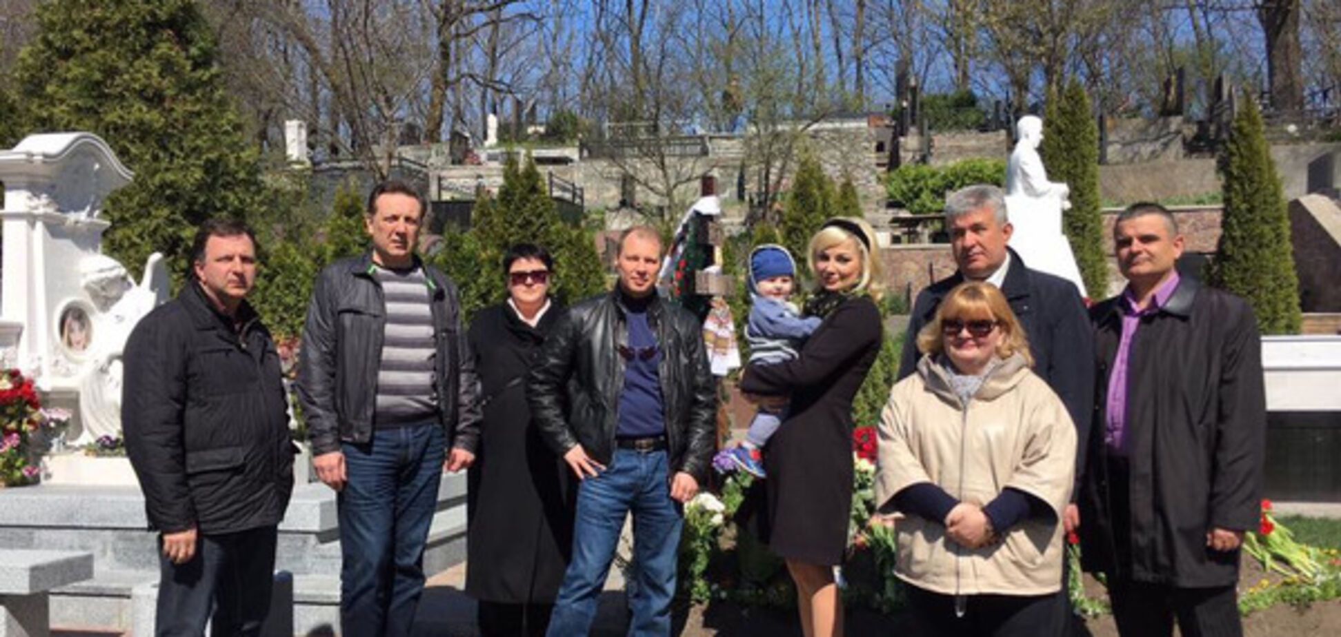 Мария Максакова с сыном