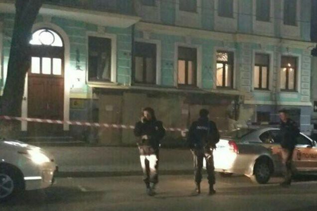 Взрыв в Киеве