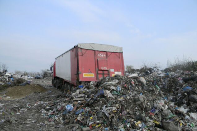 Львовский мусор в Дубно