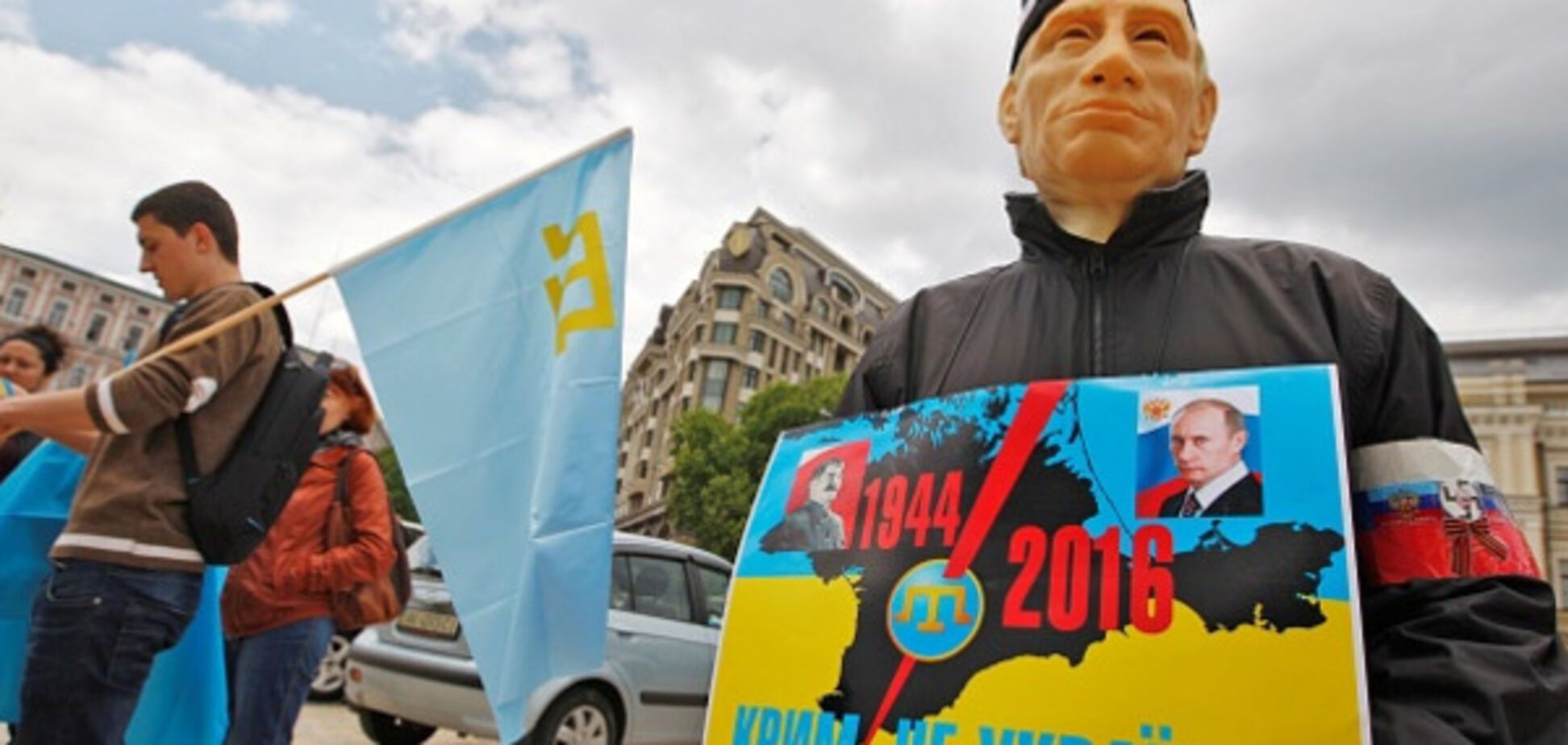 Протесты крымских татар