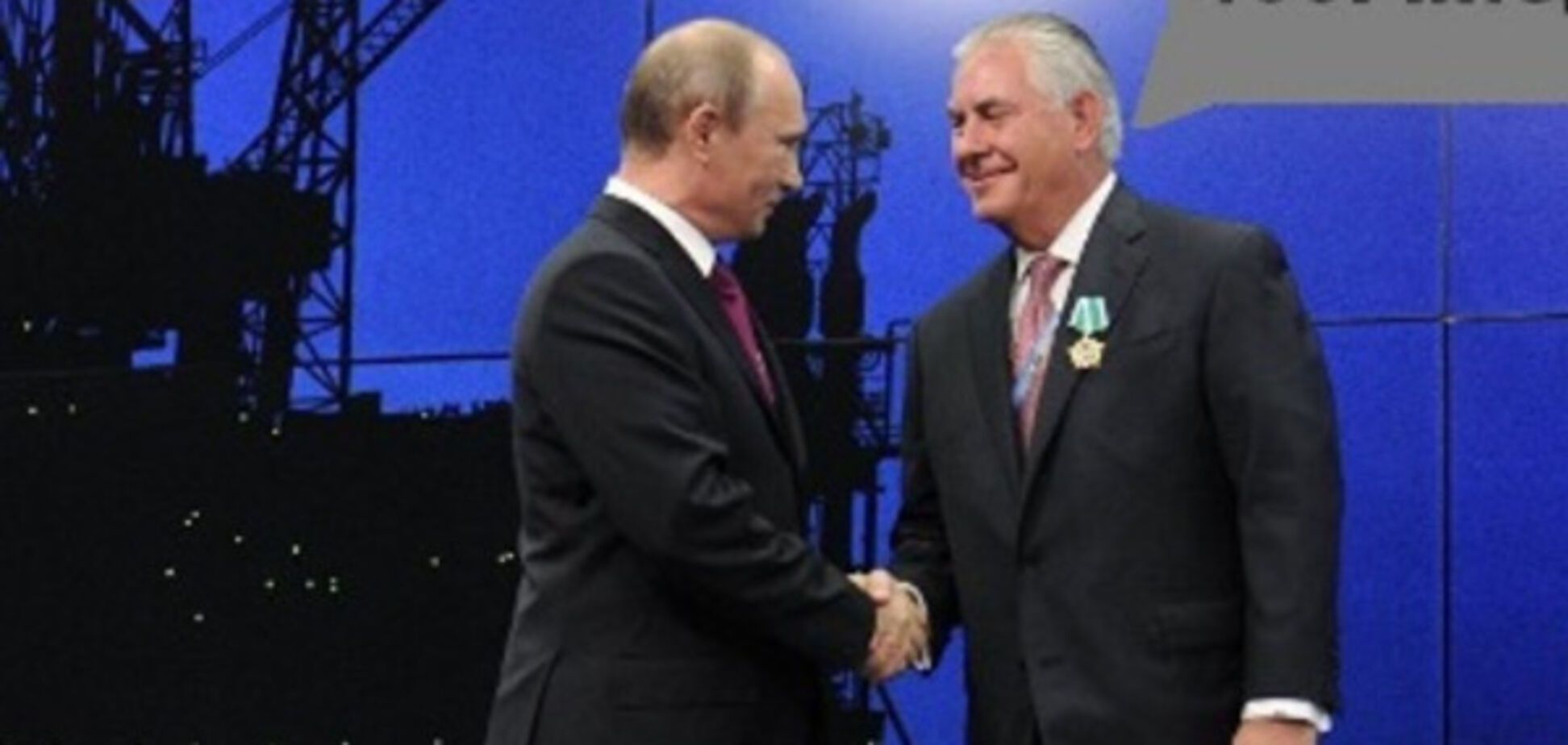 Путин и Тиллерсон