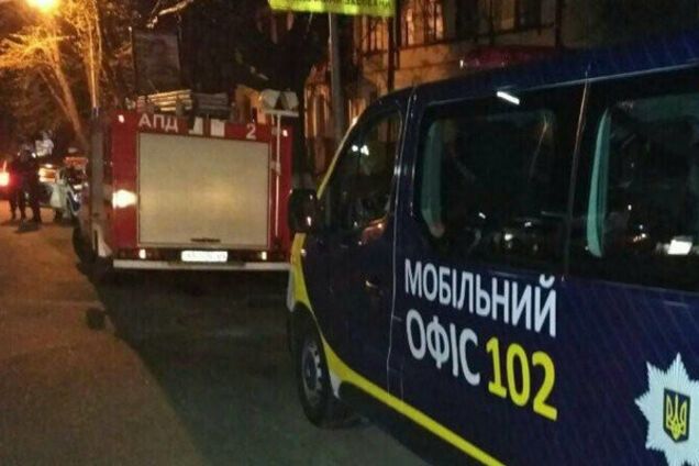 Взрыв в Киеве