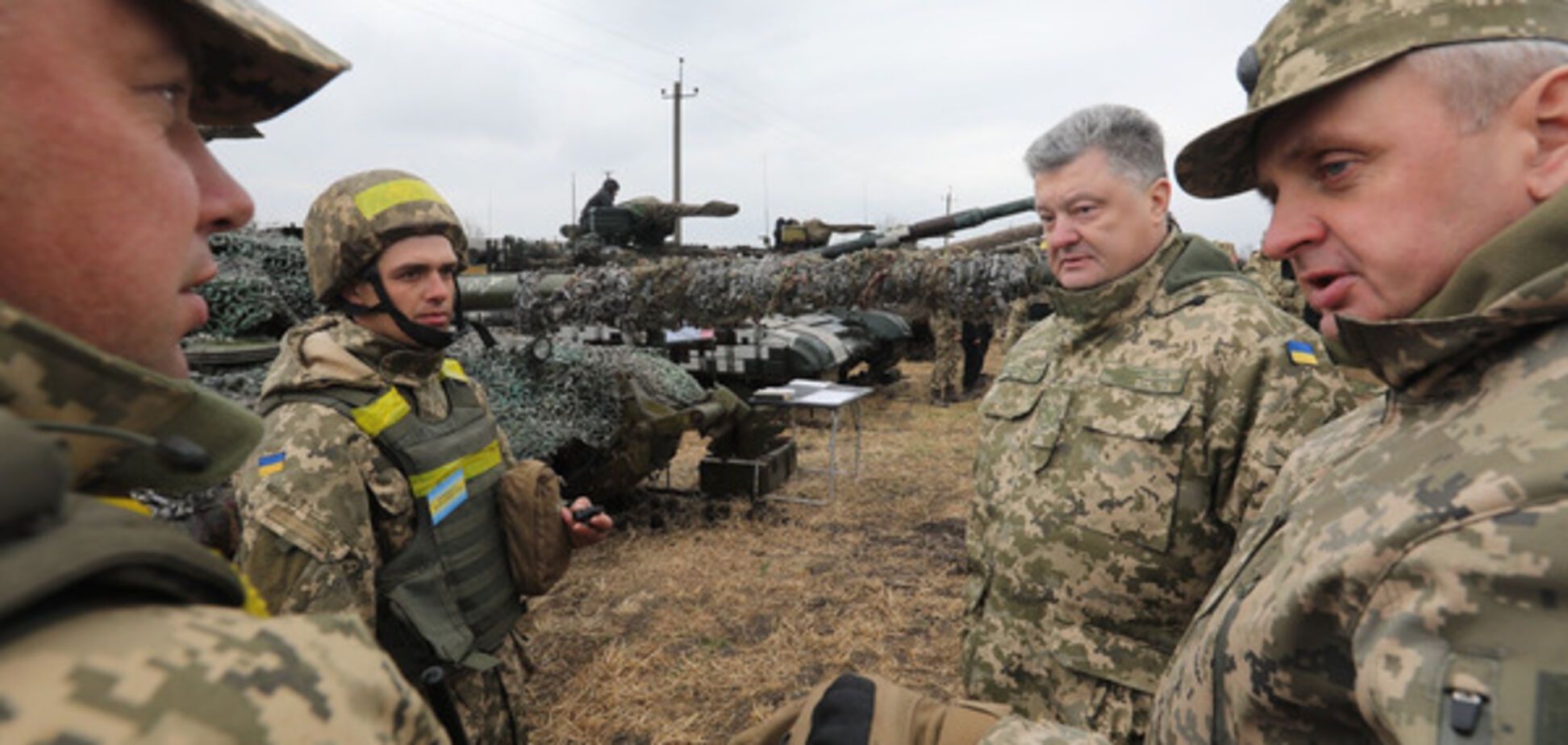 Петр Порошенко и Виктор Муженко