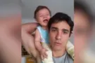 папа и малыш