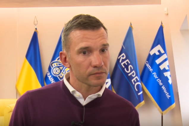 Андрей Шевченко сборная Украины