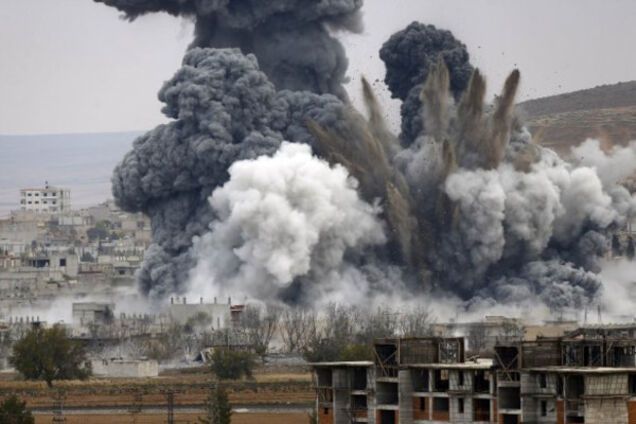 Сирия бомбардировка