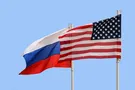 Флаги США и России
