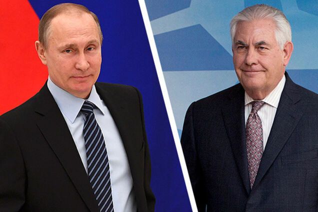 Владимир Путин, Рекс Тиллерсон