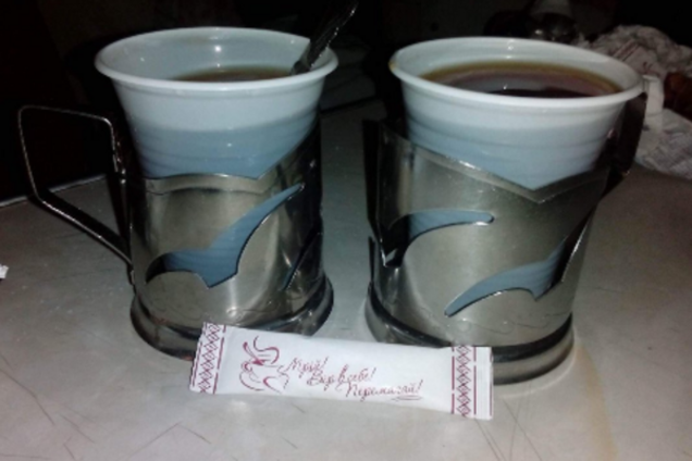 Чай в стаканчиках