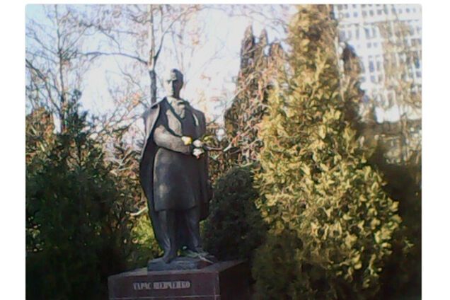 памятник Т.Г. Шевченко, Крым