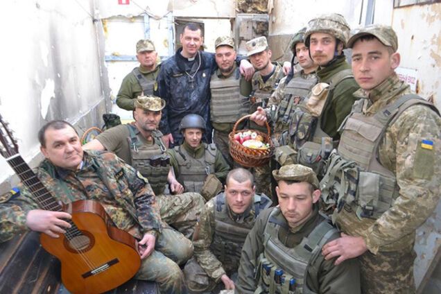 Пасха в зоне АТО