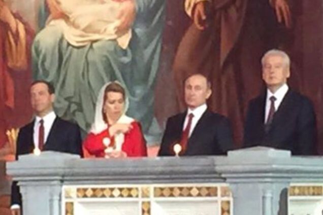 Пасхальное богослужение в Москве