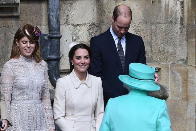 Кейт Миддлтон и Елизвета II