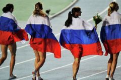 російські легкоатлети