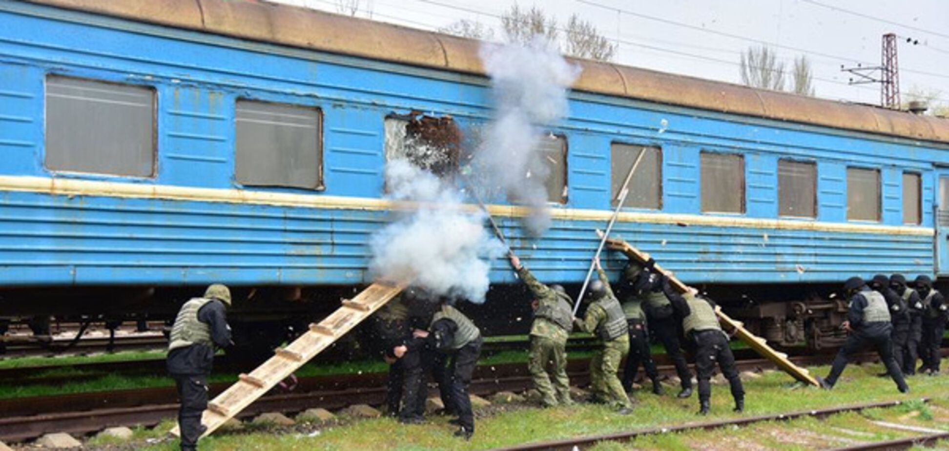 Учения в Мариуполе