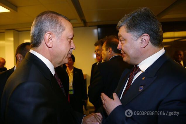 Эрдоган и Порошенко
