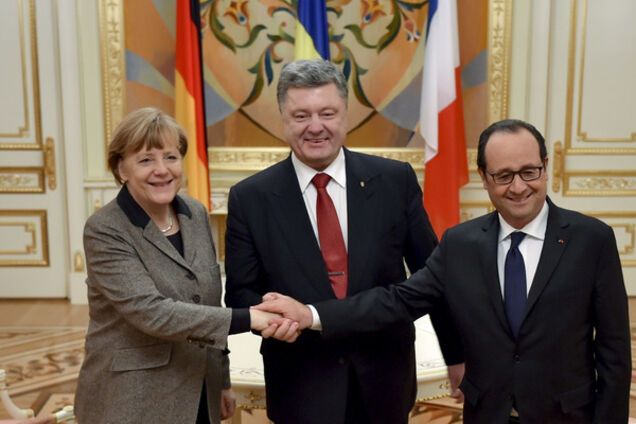 Порошенко, Меркель, Оланд, нормандська четвірка