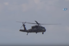 Крушение полицейского вертолета в Турции: в сеть попало видео катастрофы