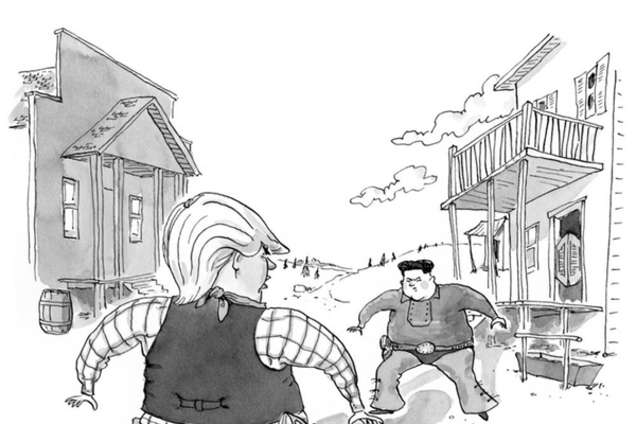 Трамп и Кин Чем Ын