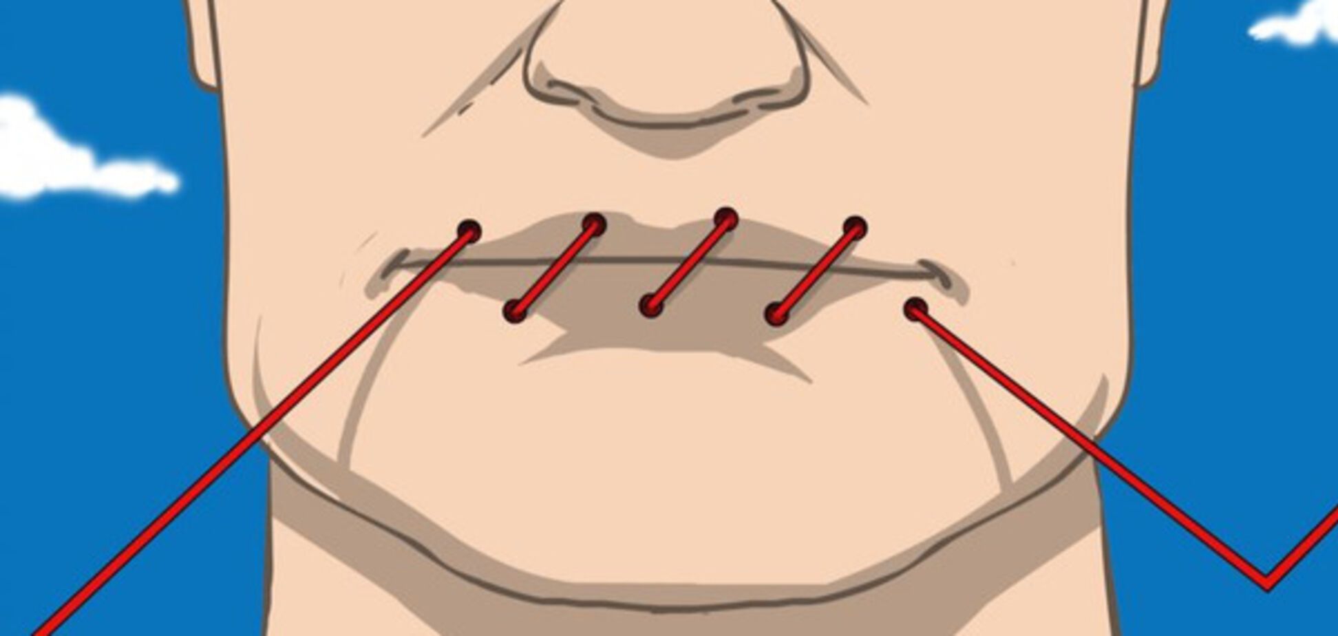 Россия - это про молча держать язык за зубами
