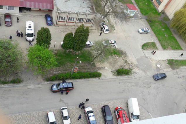 Место убийства во Львове