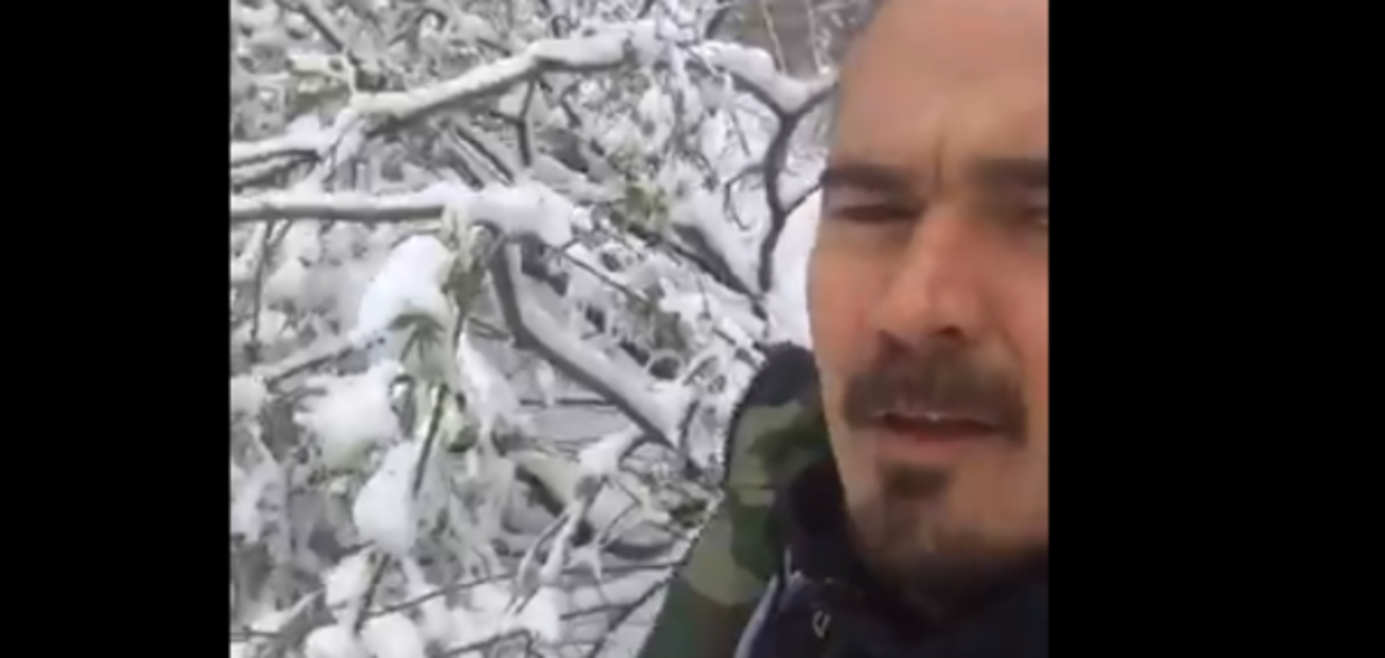 Снег в Харькове