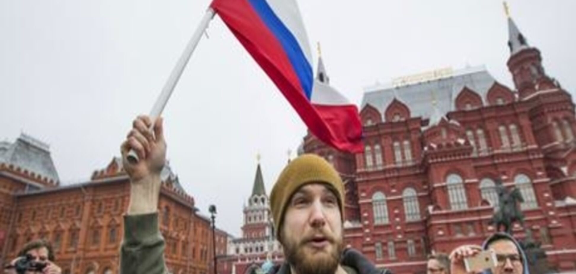 У Москві затримали десятки протестувальників