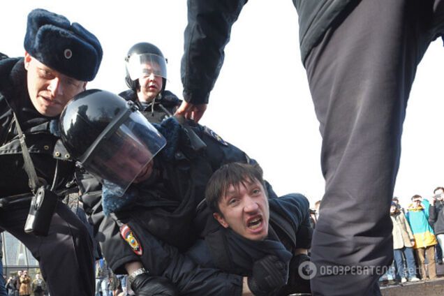 Протесты в Москве