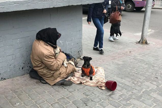 Жебрачка у Львові