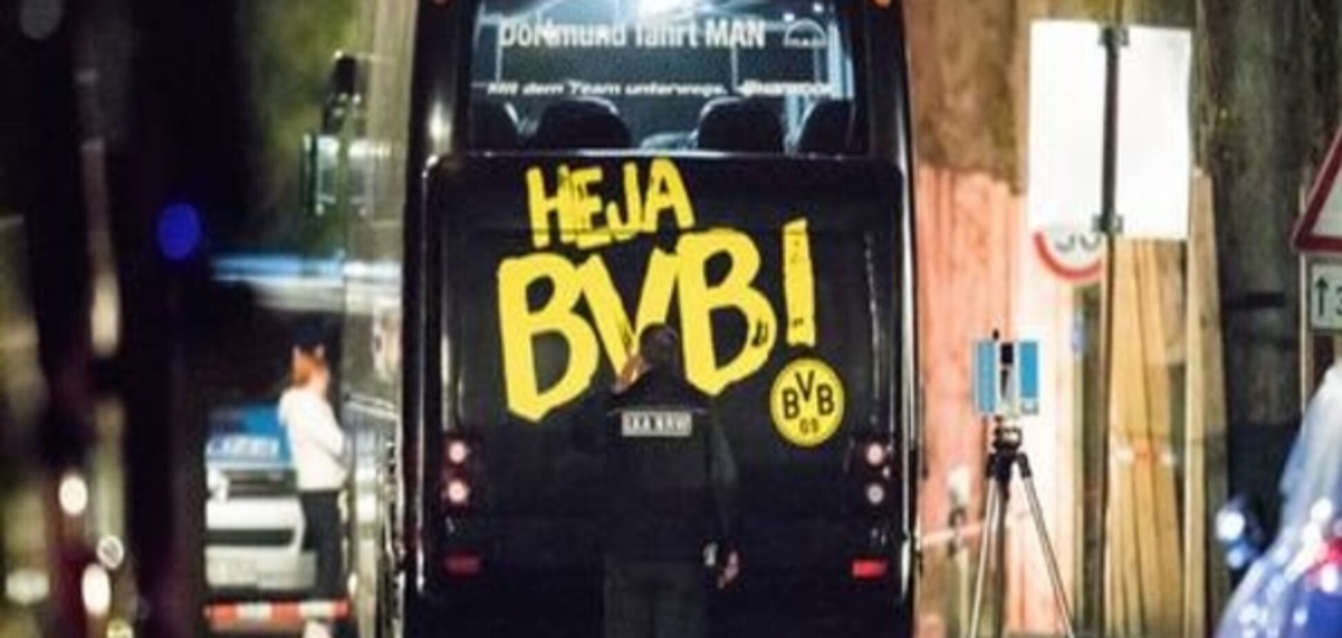 Spiegel: Затримано ймовірного нападника на автобус 'Боруссії'