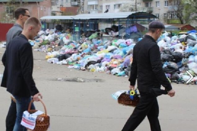 Мусор во Львове