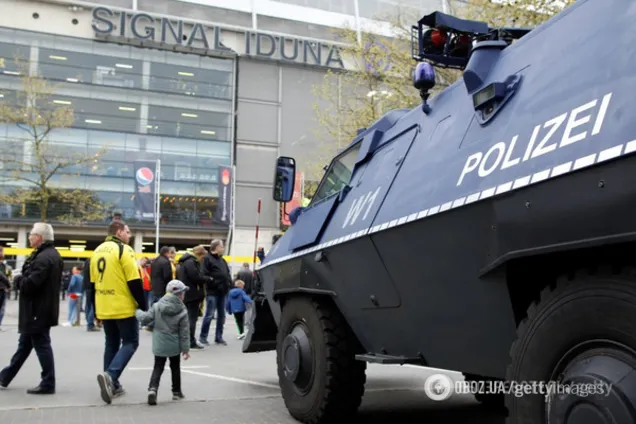 Взрыв в Дортмунде