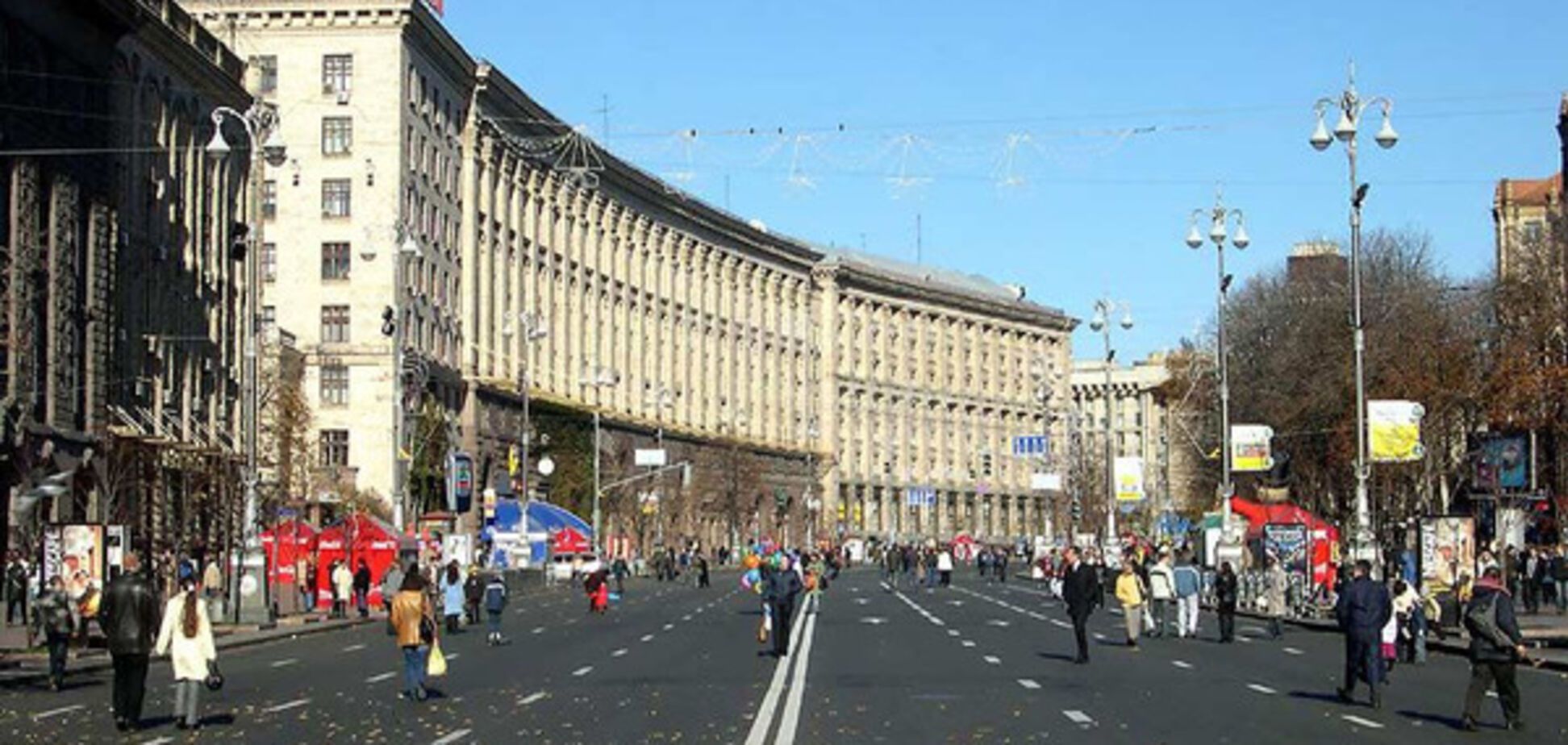 В Киеве почти на месяц перекроют Крещатик