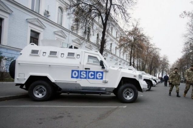 Взрыв авто ОБСЕ