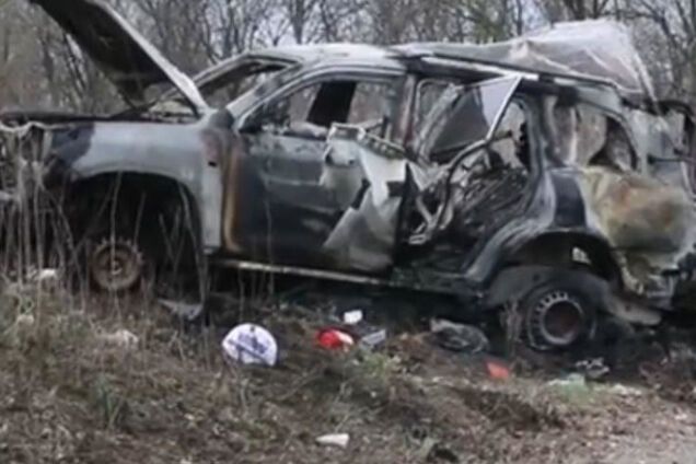 Взрыв автомобиля ОБСЕ