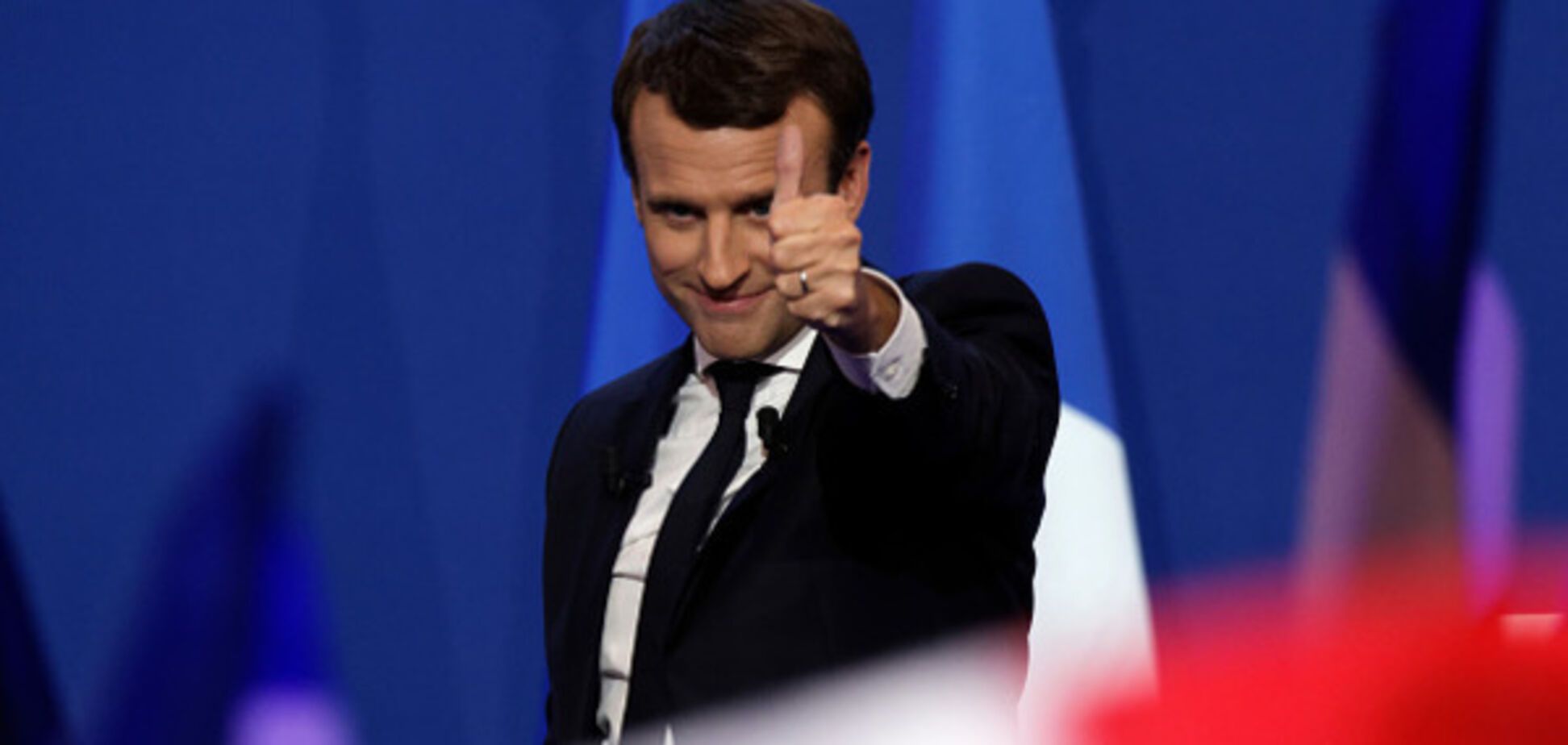 Знакомьтесь, будущий президент Франции, или 2:0 в пользу Украины