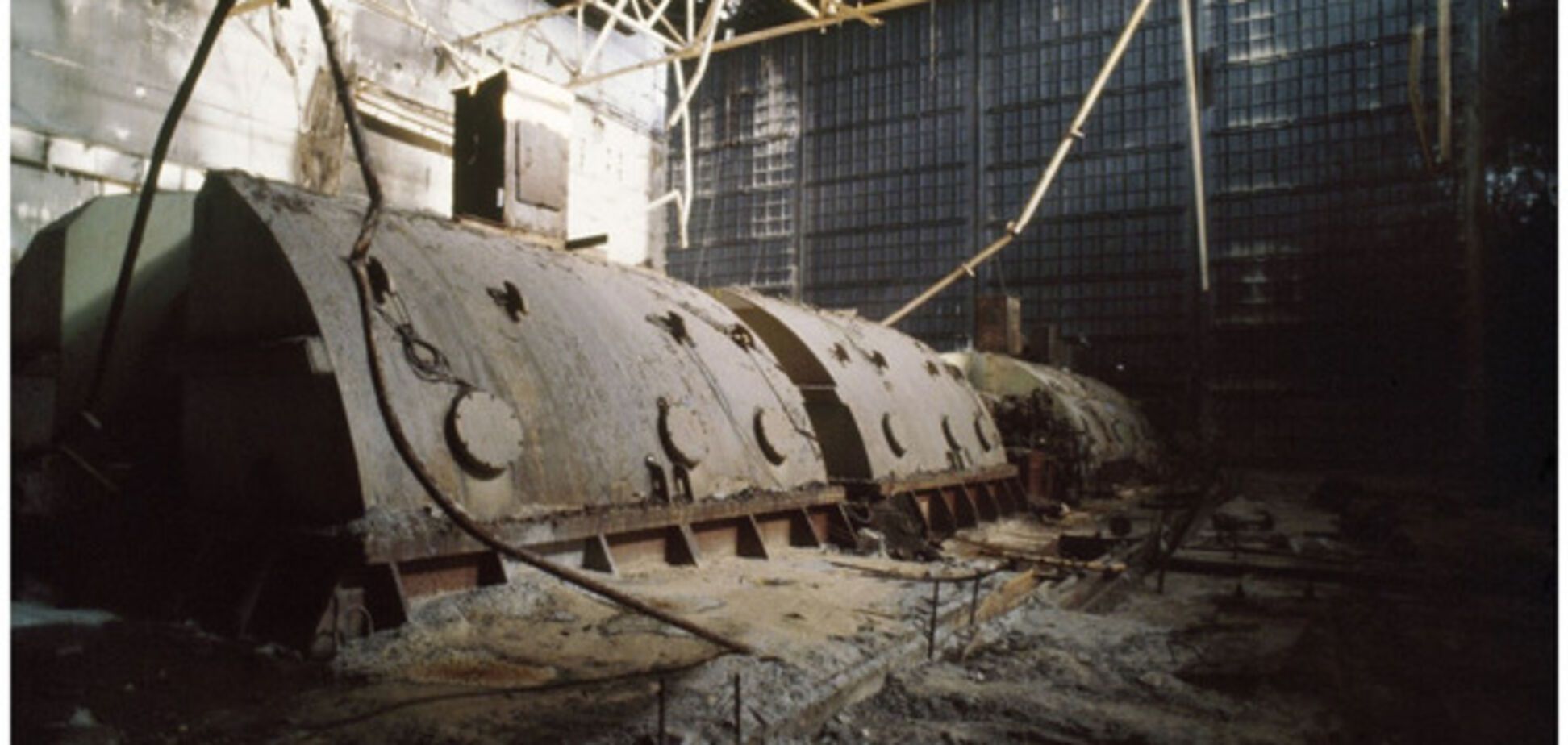 ЧАЭС, турбина в машинном зале