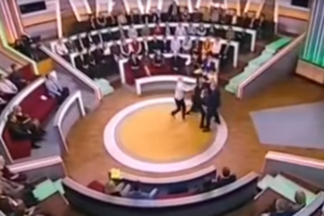 Драка на НТВ