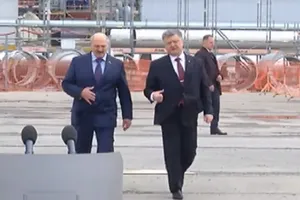 Лукашенко и Порошенко