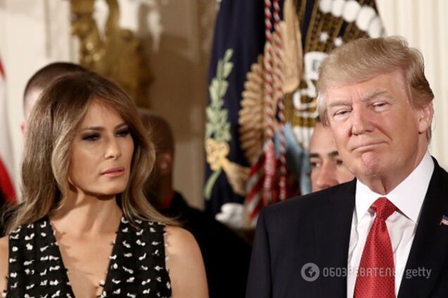 Мелания и Дональд Трамп