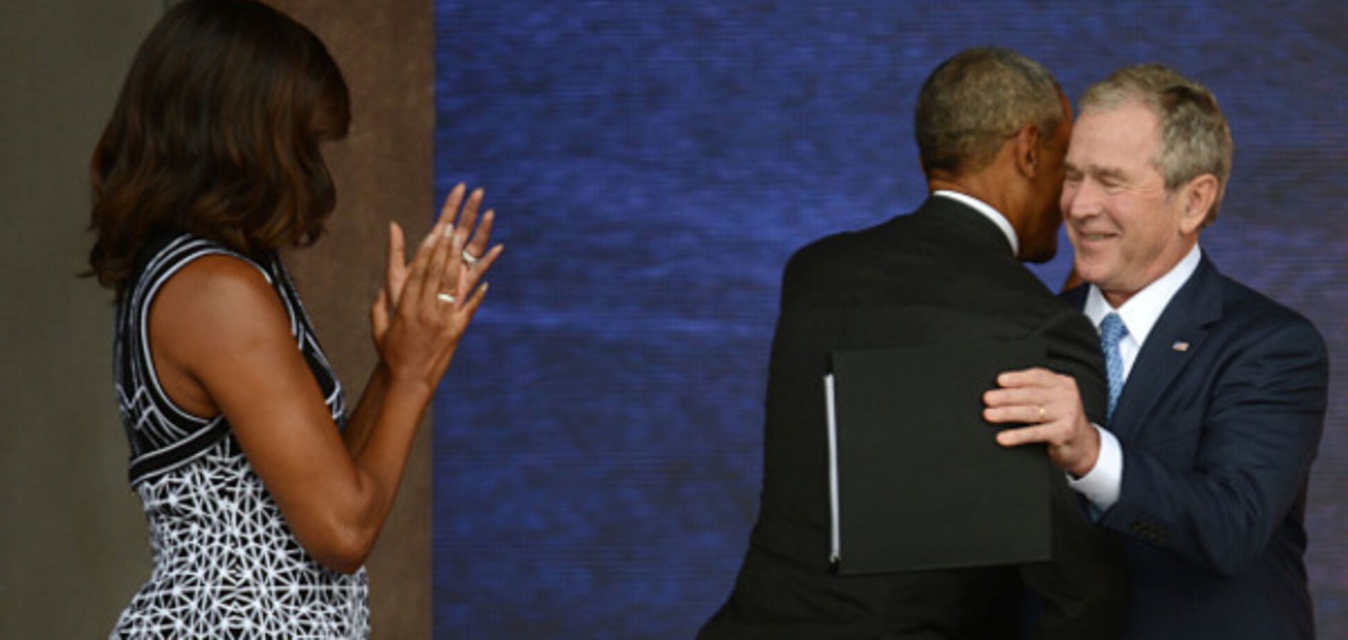 Обама и Буш