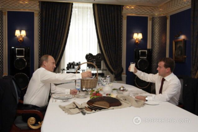 Путин и Медведев